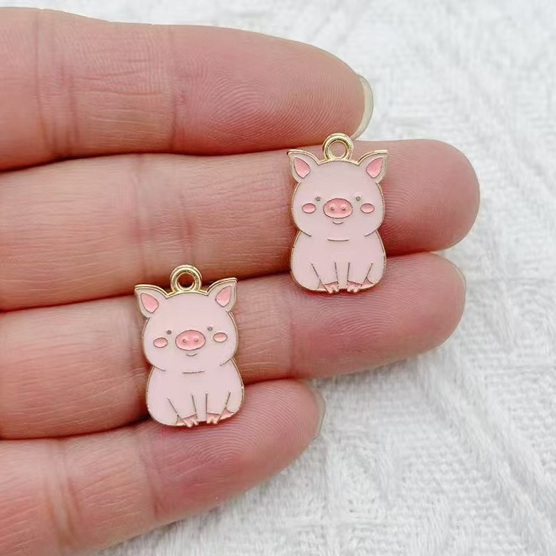 10pcs 만화 펭귄 팬더 DIY 한국어판 키체인 펜던 - Wedding Yes 리뷰 및 가격