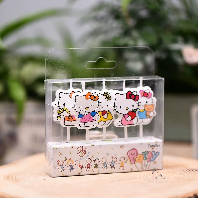 5개/세트 귀여운 헬로키티 수제 DIY 양초 어린이 생 - Unity Candle Set 리뷰 및 가격
