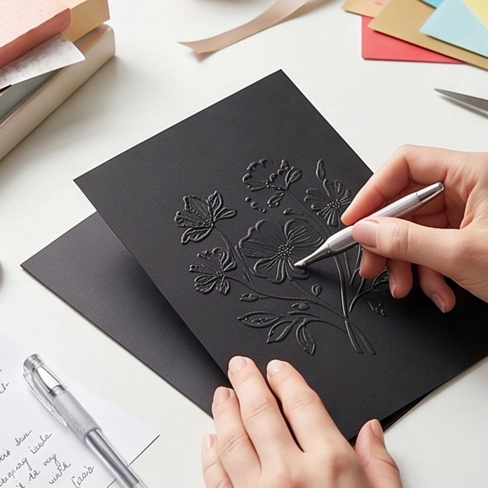60개입 검정색 두꺼운 카드지 스크랩북킹용 A4 11. - Papercraft Supply Invitation 리뷰 및 가격