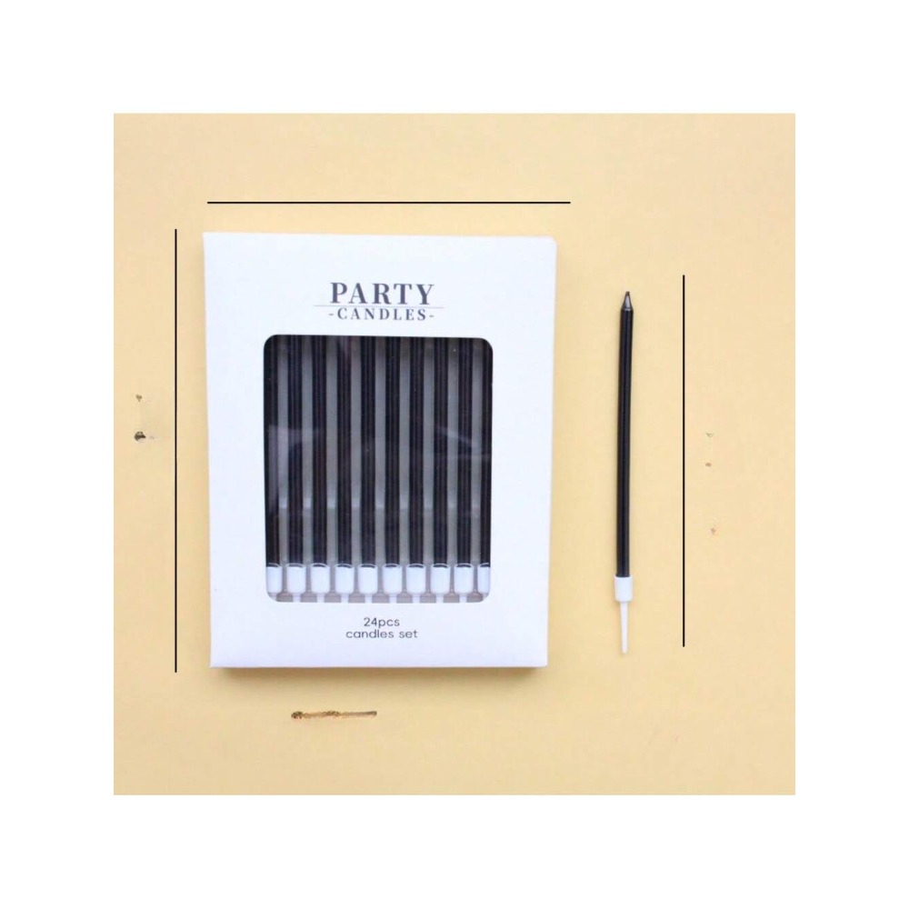 24 조각 금속 촛불 긴 녹색 촛불 생일 촛불 홀더 케 - Unity Candle Set 리뷰 및 가격