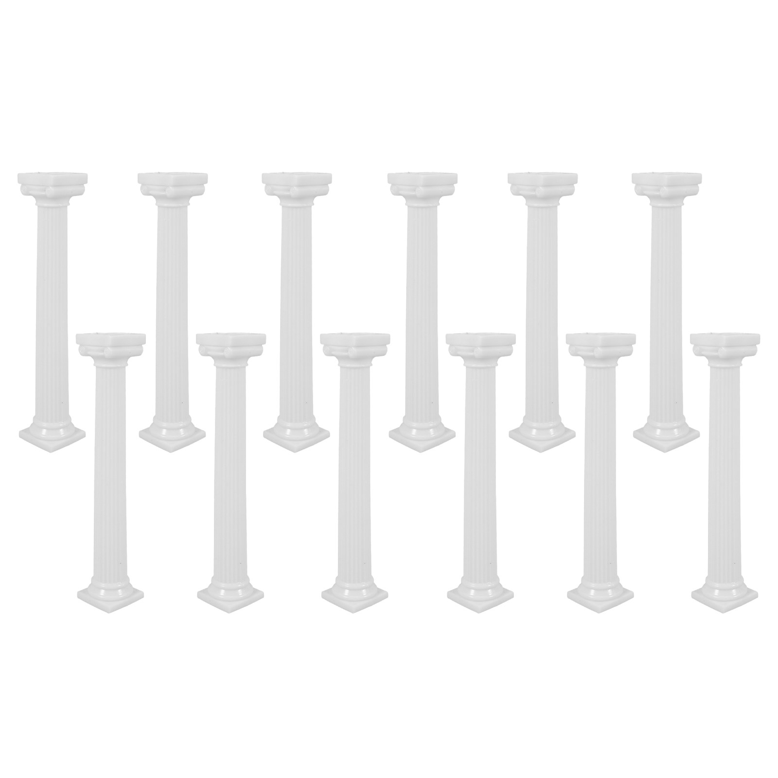 12개 로마 기둥 케이크 지지대 빈티지 웨딩 다층 케이 - Wedding Support 리뷰 및 가격
